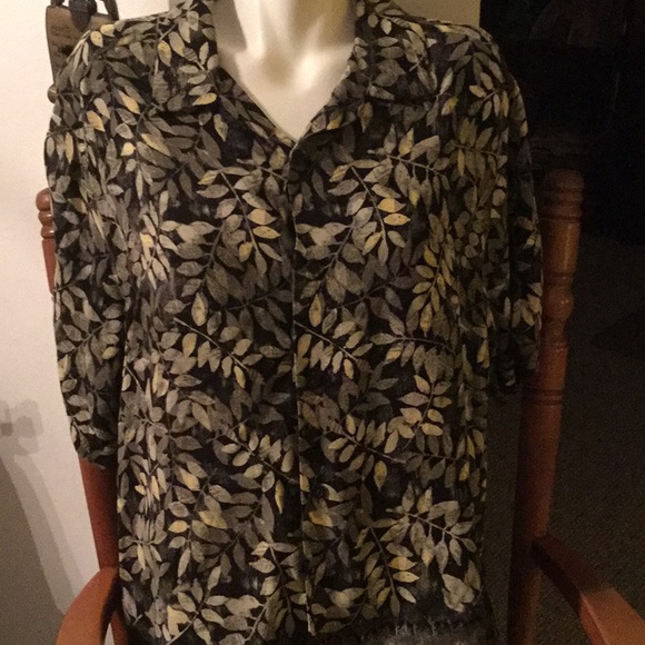 🌴NWOT Claiborne Too Fun Unisex Hawaiian Style Size XLarge Shirt Must Have 🌴 - Picture 5 of 9